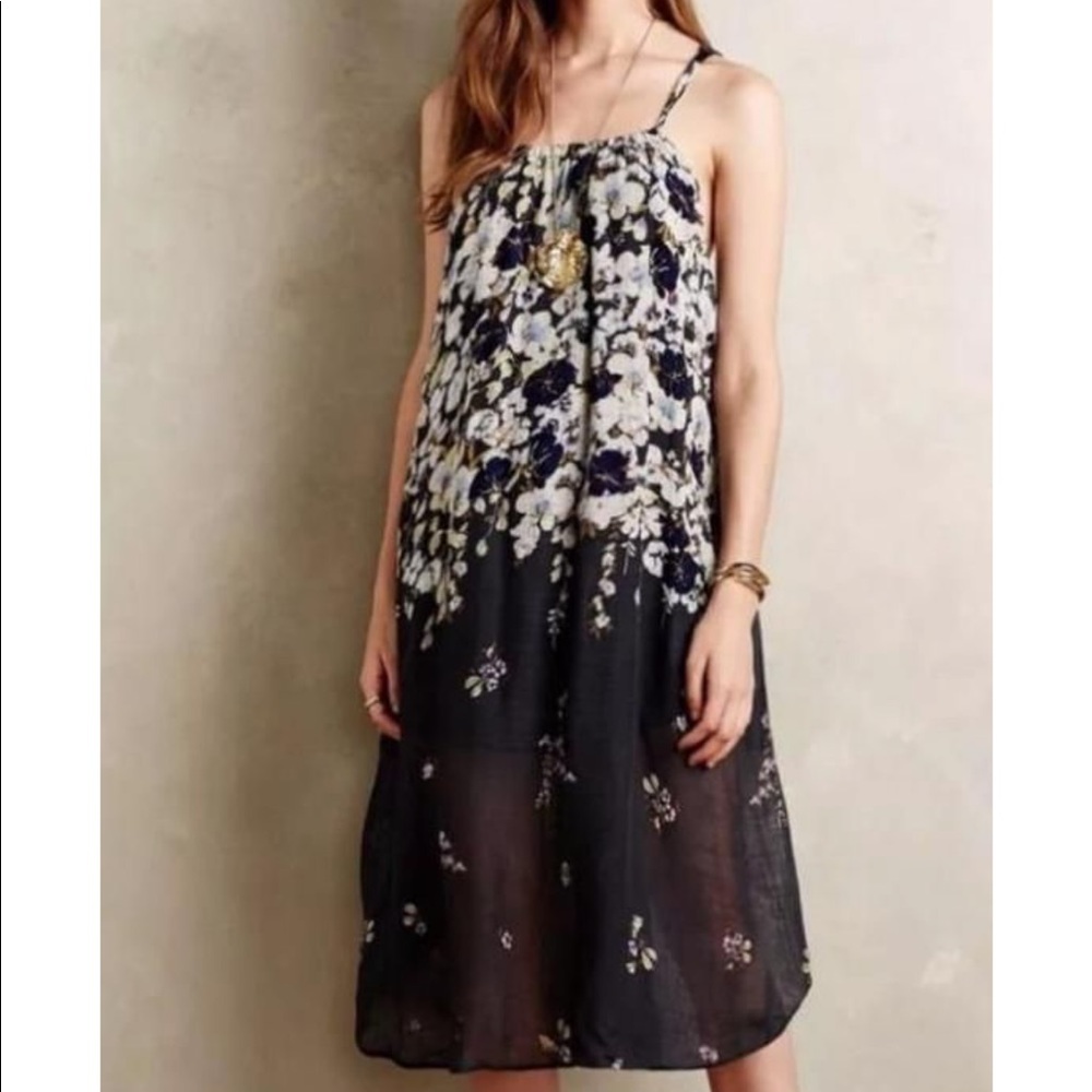 Anthropologie Lilka floral dress